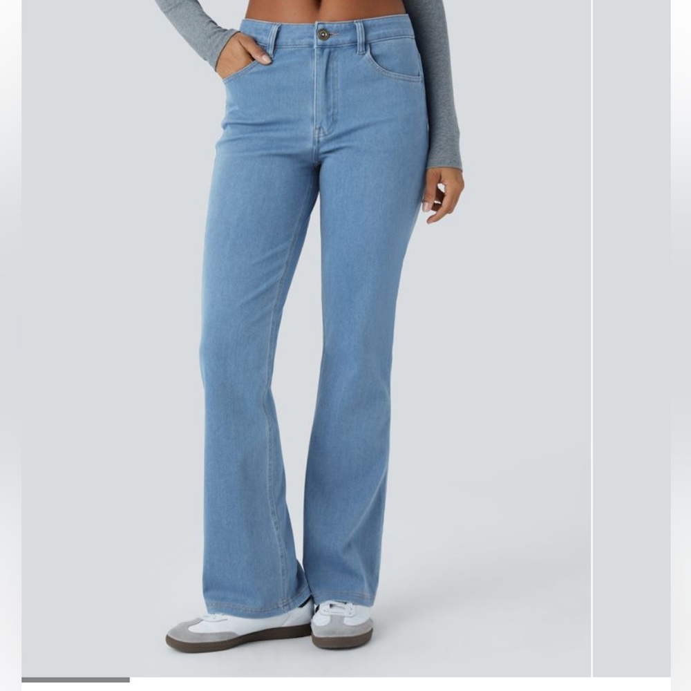 HALARA Midrise BootCut Jeans